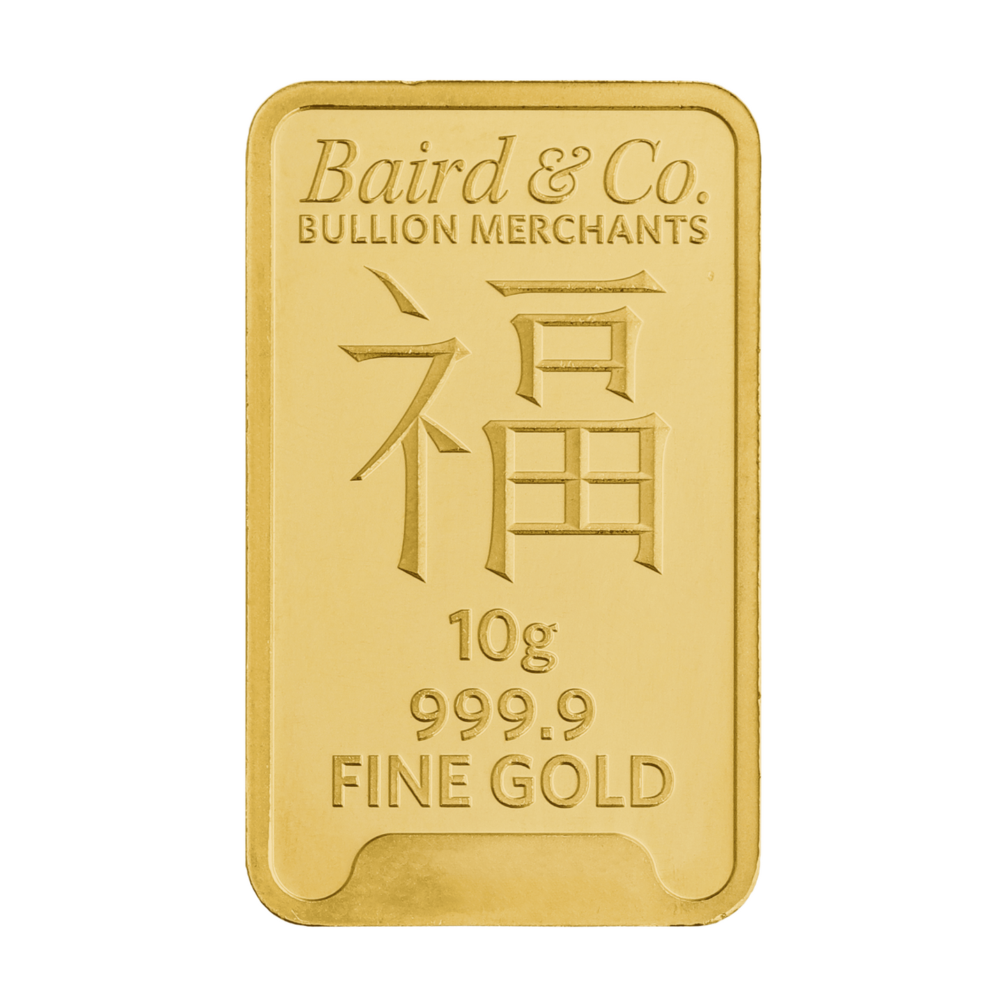 New 24ct 10g Lunar Year of the Snake Gold Bar