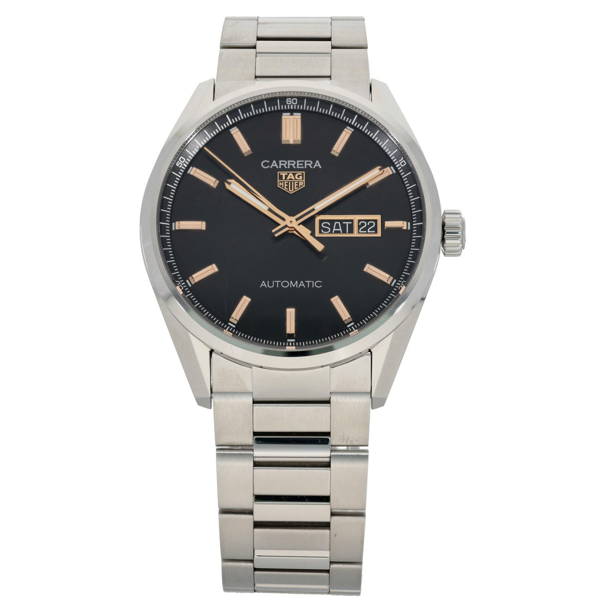 Tag Heuer Carrera WBN2013 41mm Stainless Steel Watch