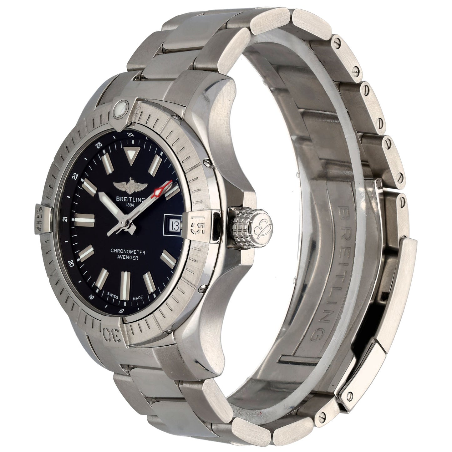 Breitling Avenger A17318 43mm Stainless Steel Watch