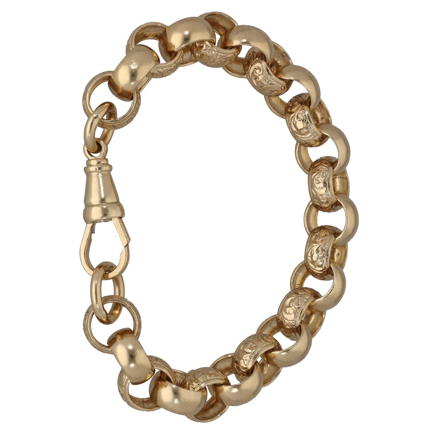 9ct Gold Belcher Bracelet