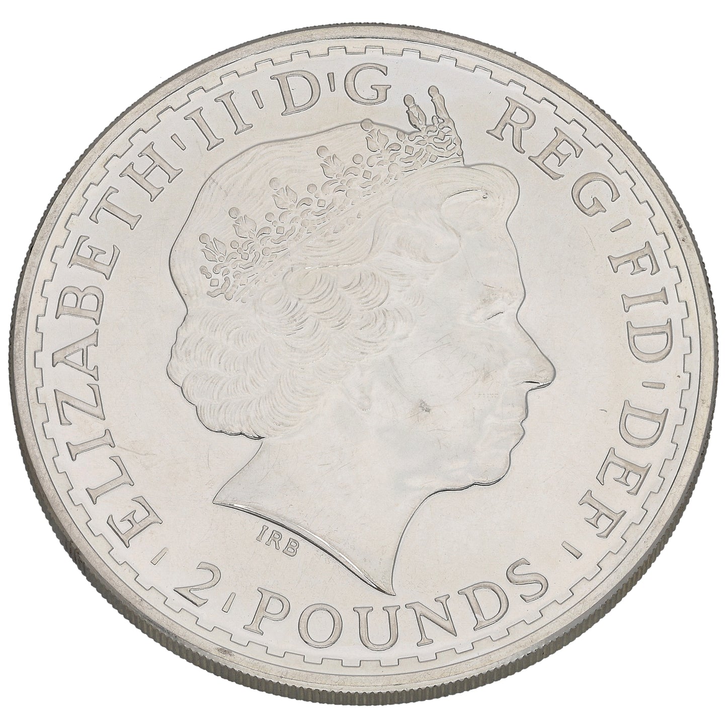 Fine Silver Queen Elizabeth II 1 OZ Britannia Coin 2013