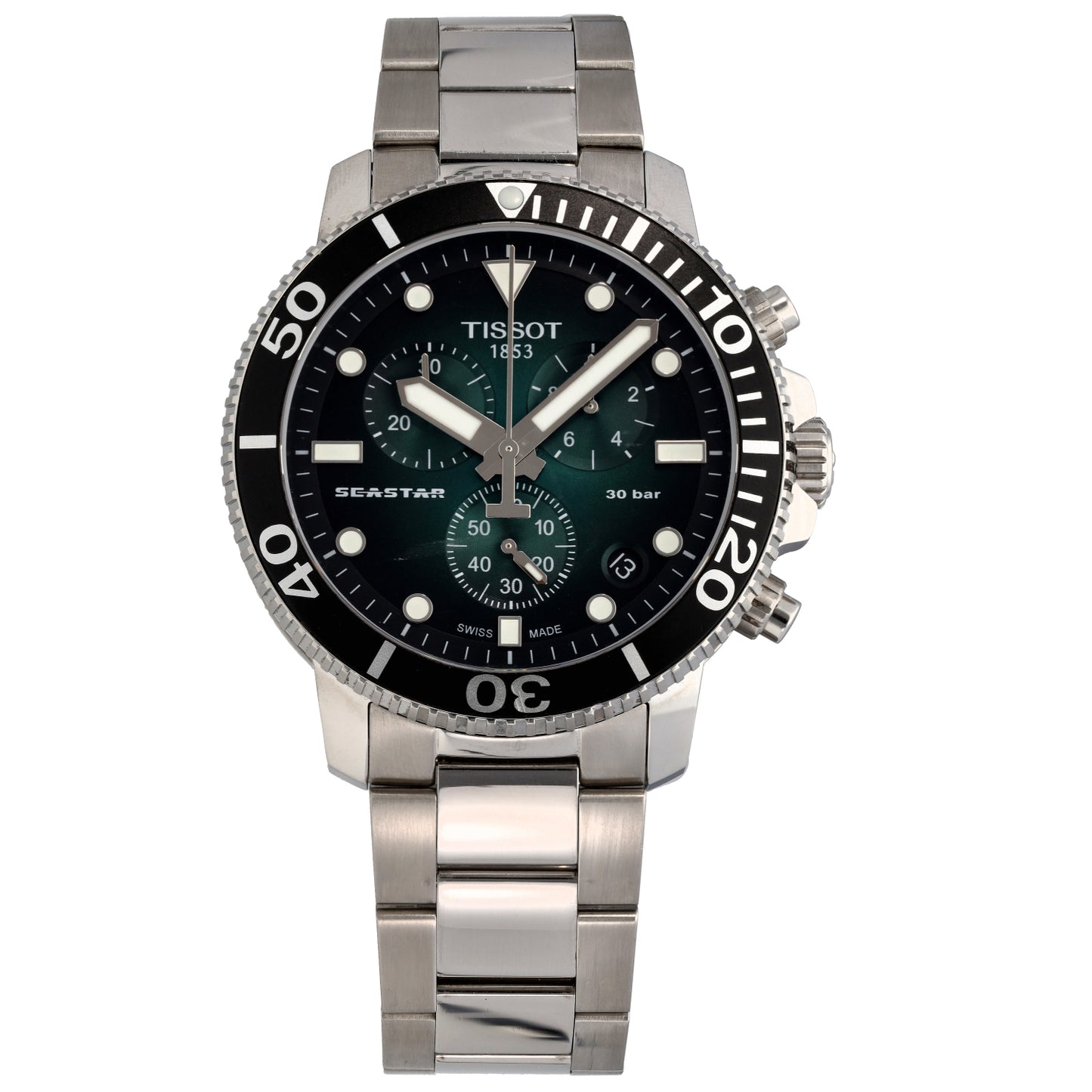 Tissot Seastar T120417A 45mm Stainless Steel Watch