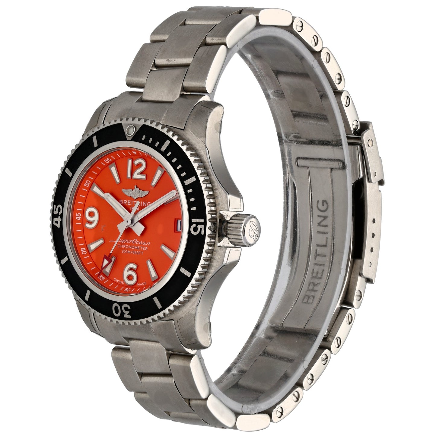 Breitling Superocean 36 A17316 36mm Stainless Steel Watch (Ex-Display)