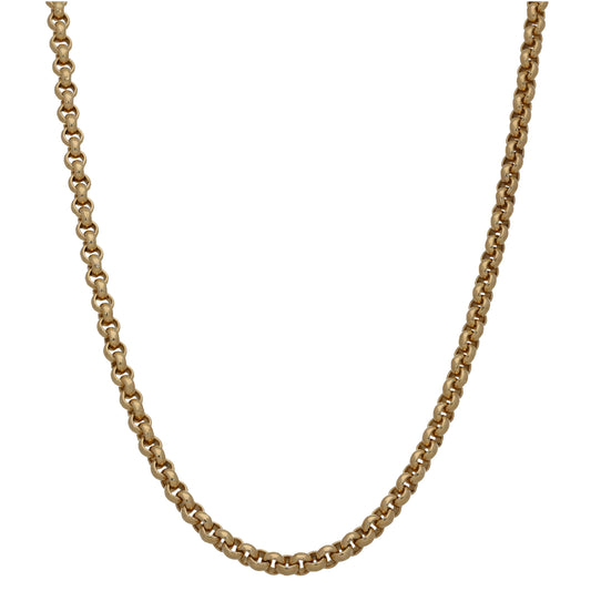 9ct Gold Belcher Chain 24"