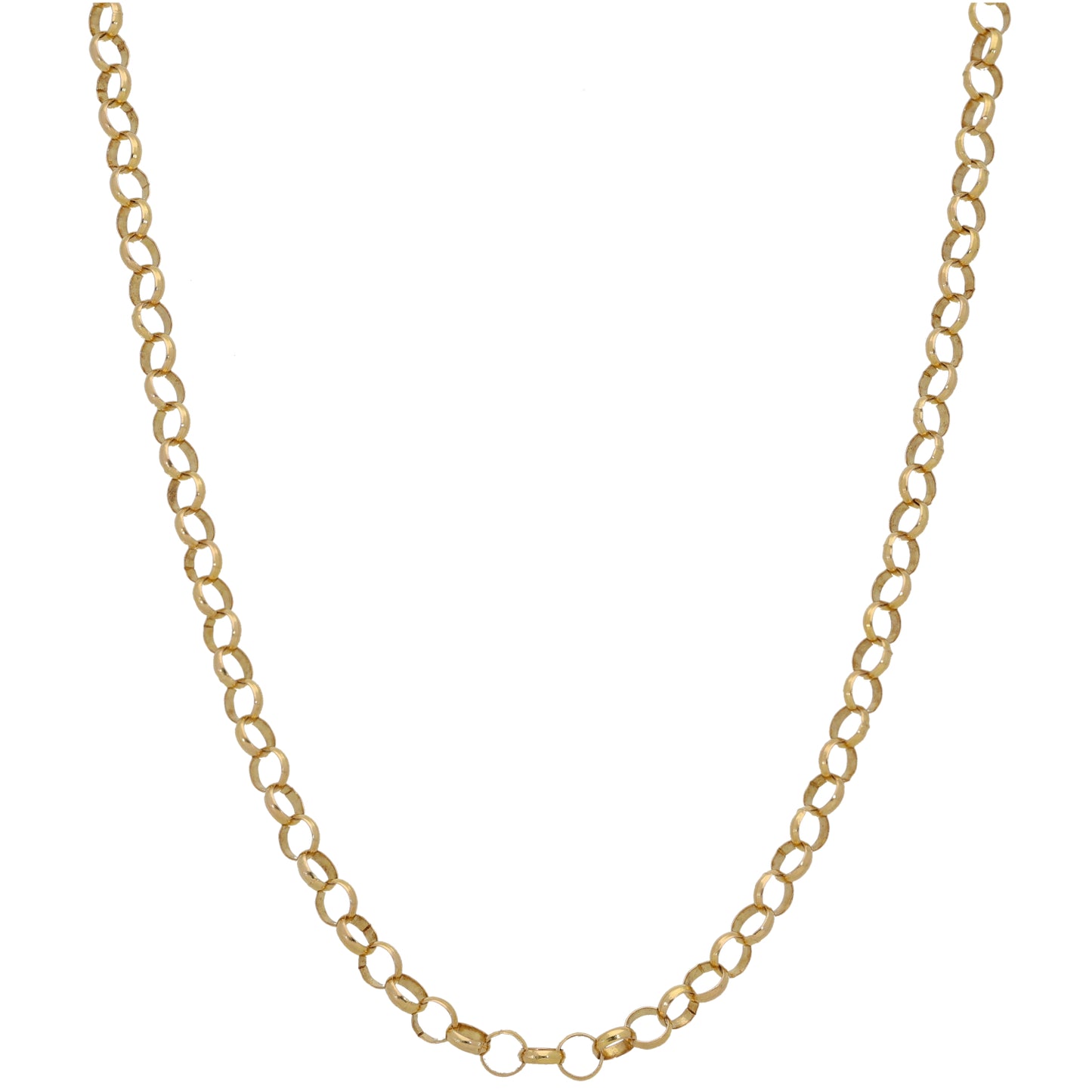 9ct Gold Belcher Chain 20"