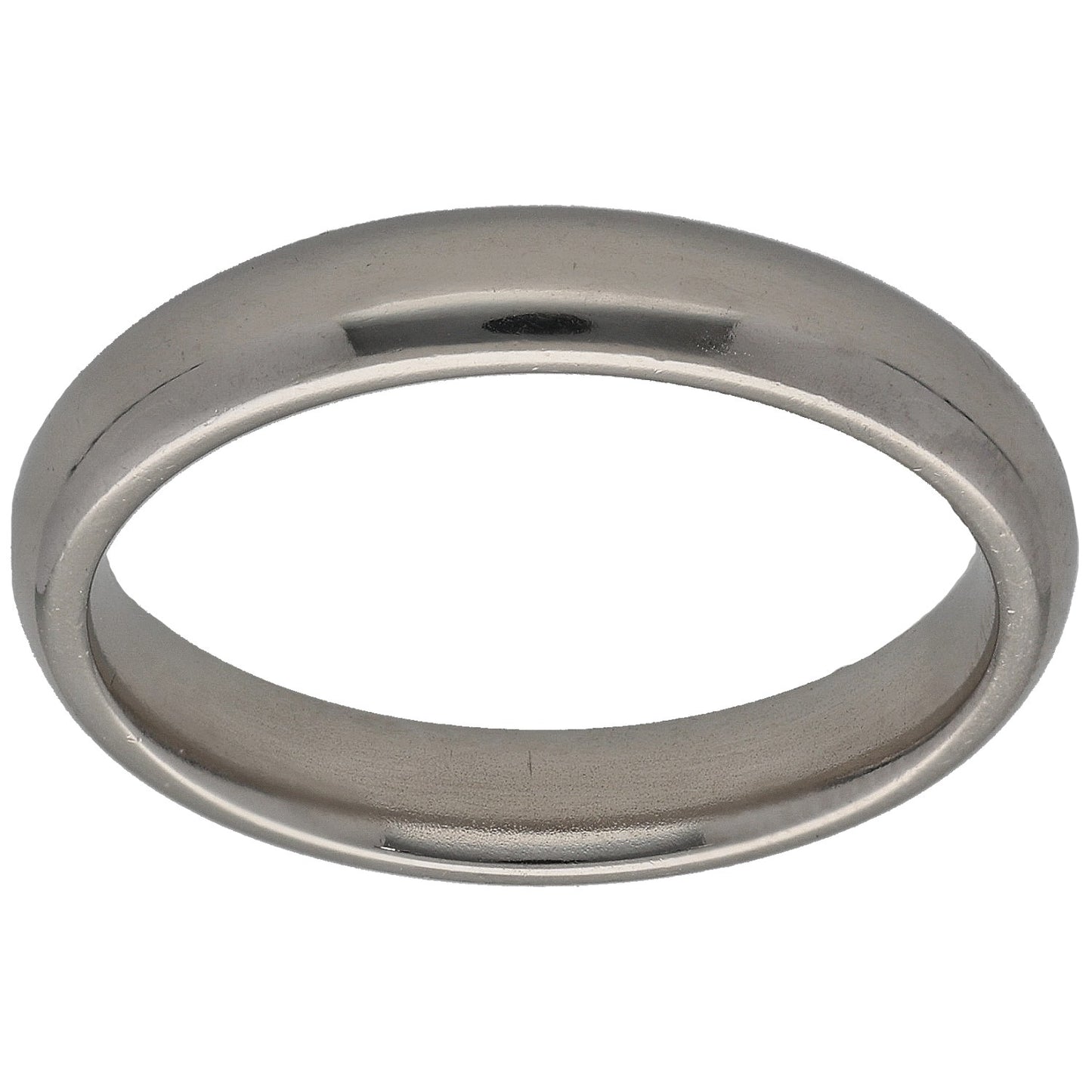 Platinum Plain Wedding Ring Size P