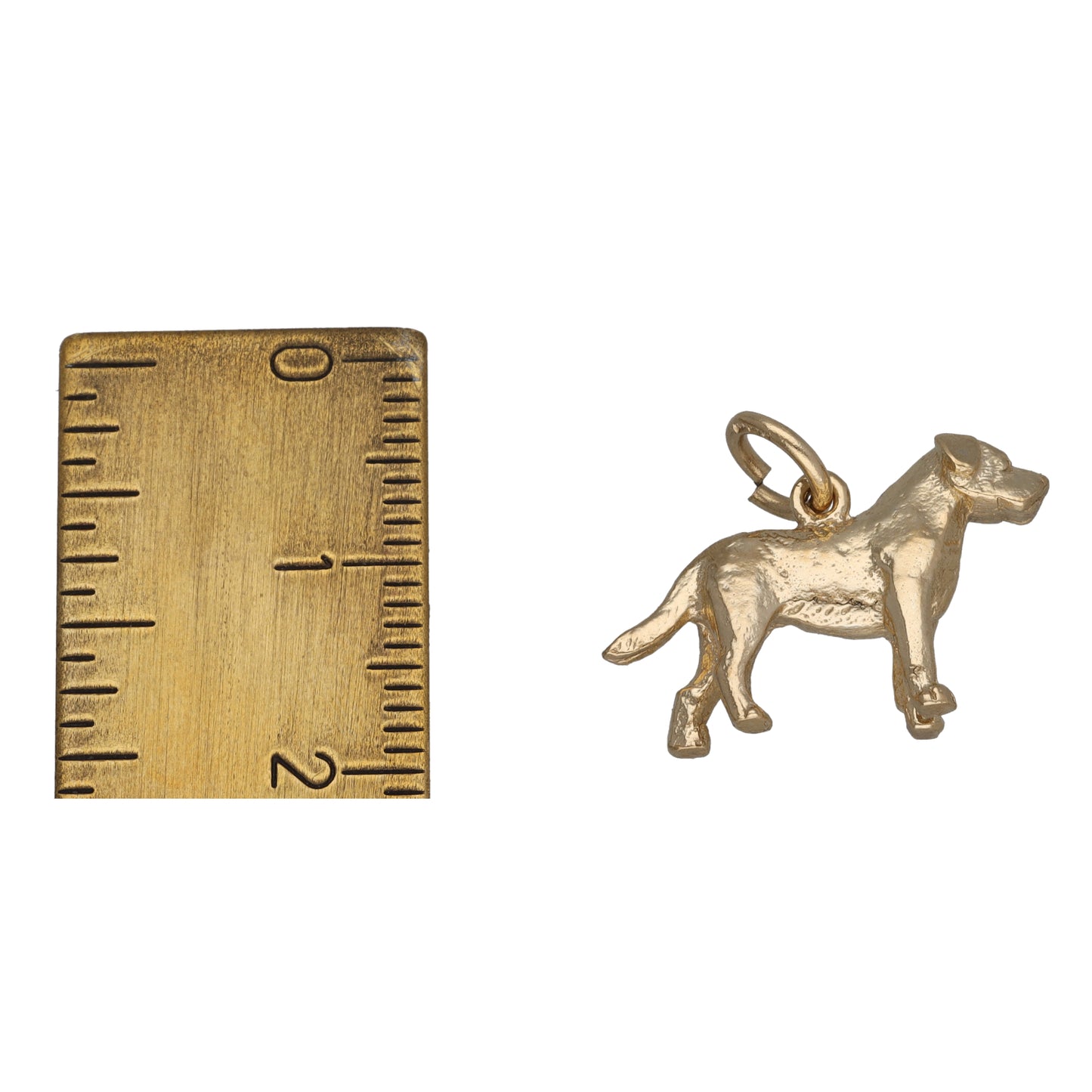 9ct Gold Dog Pendant