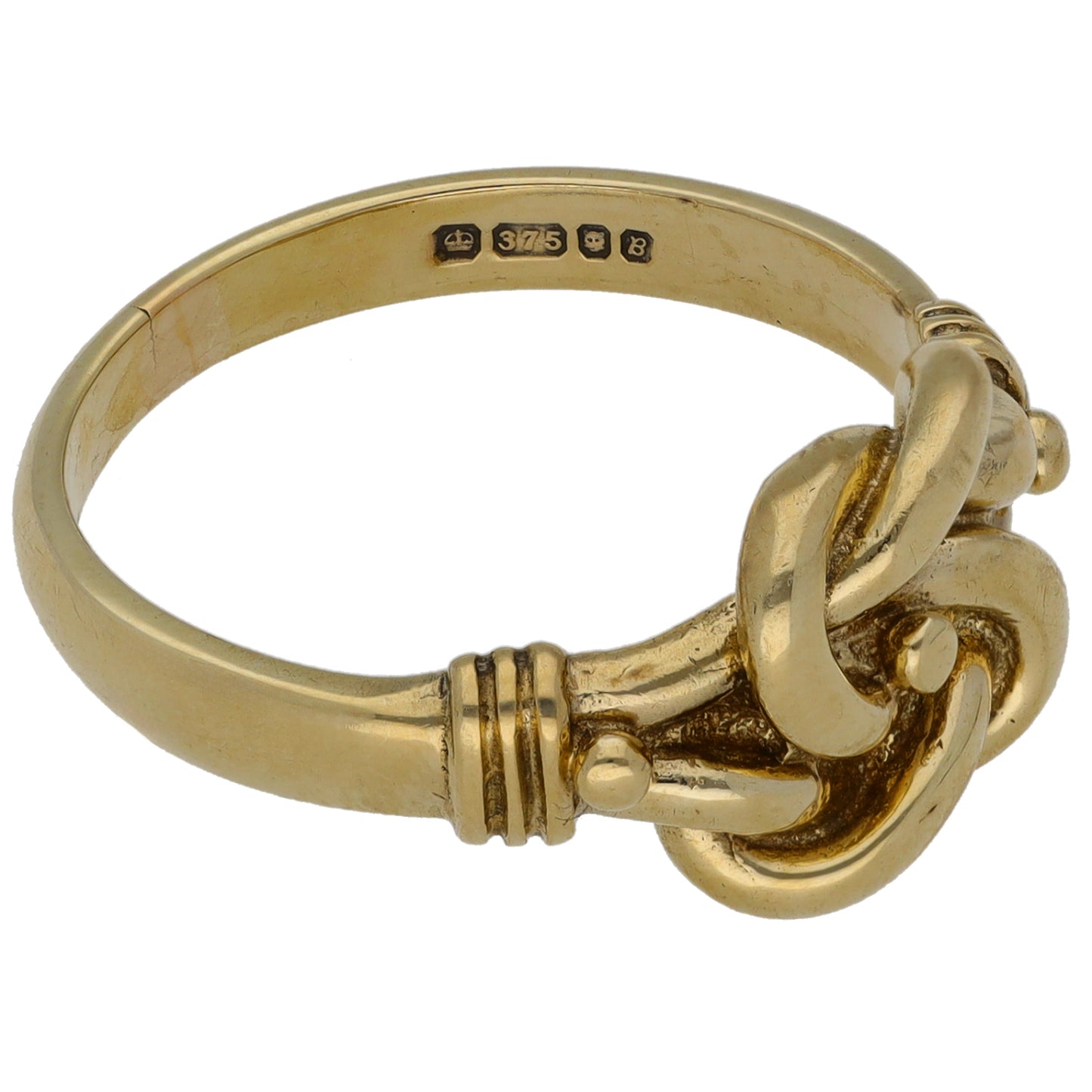 9ct Gold Knot Ring Size R