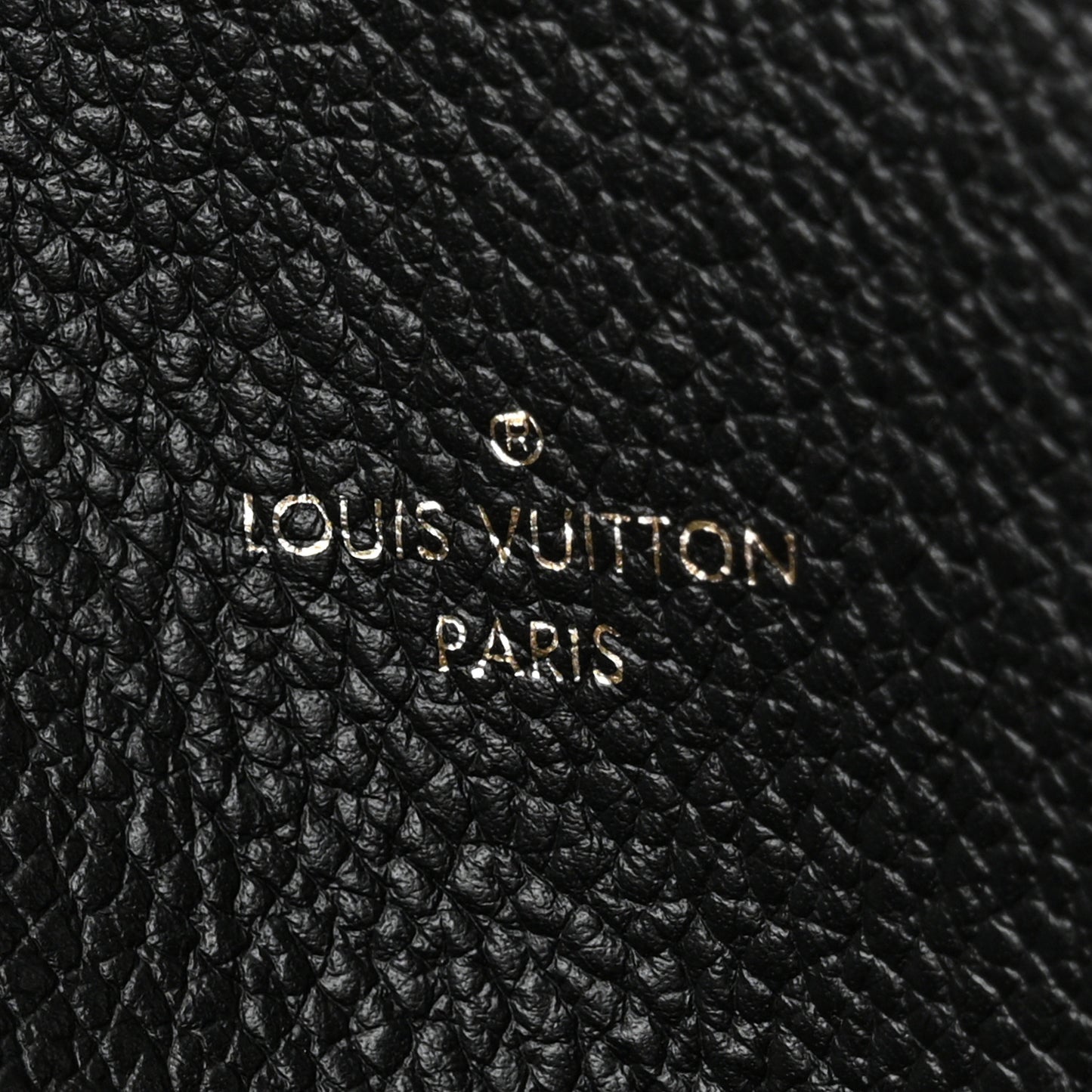 Louis Vuitton Melie Monogram Empreinte Leather Bag - Black