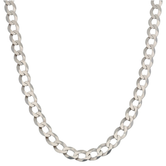 Sterling Silver Curb Chain 20"