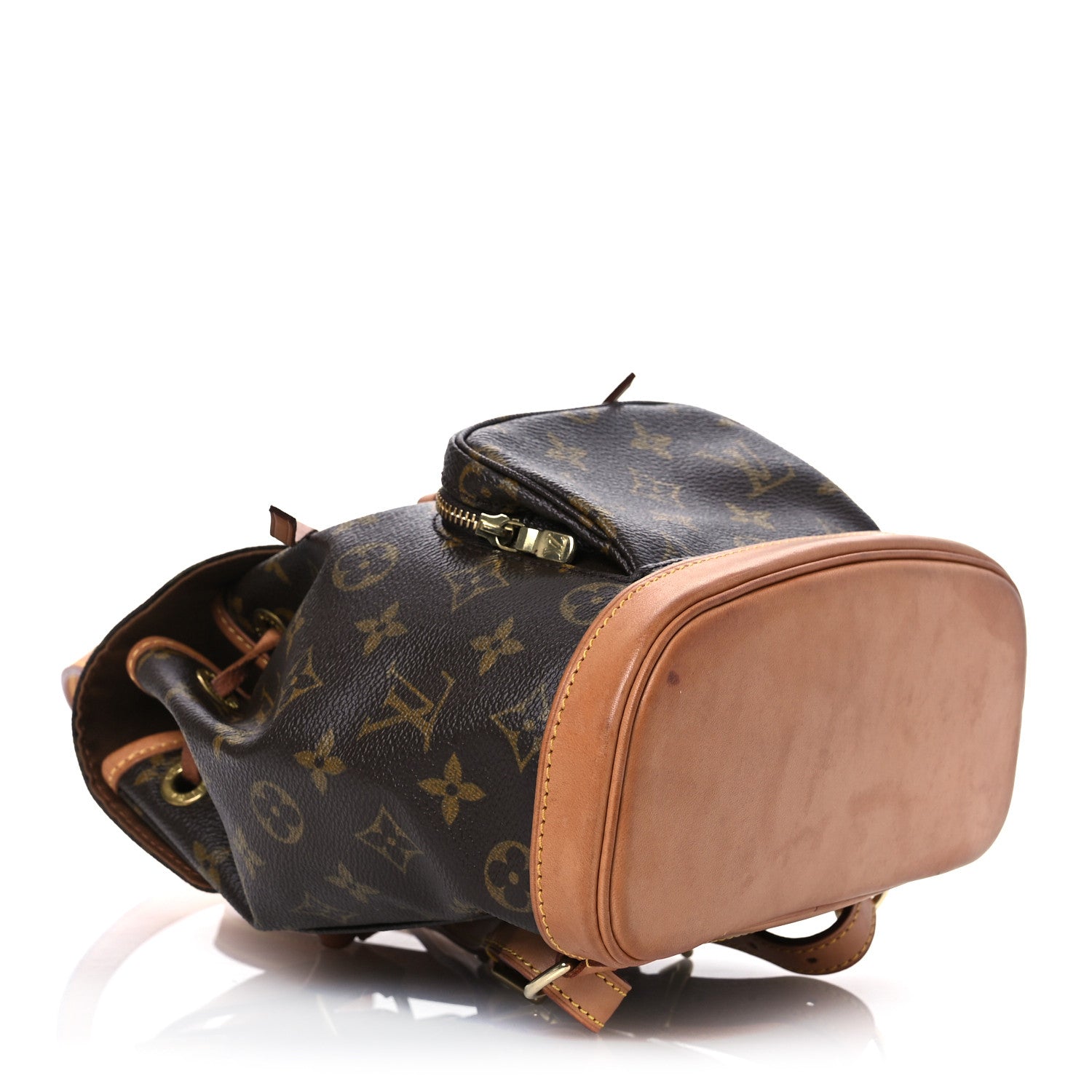 louis vuitton bags uk backpack Louis Vuitton Montsouris Backpack Monogram Coated Canvas Bag - Brown