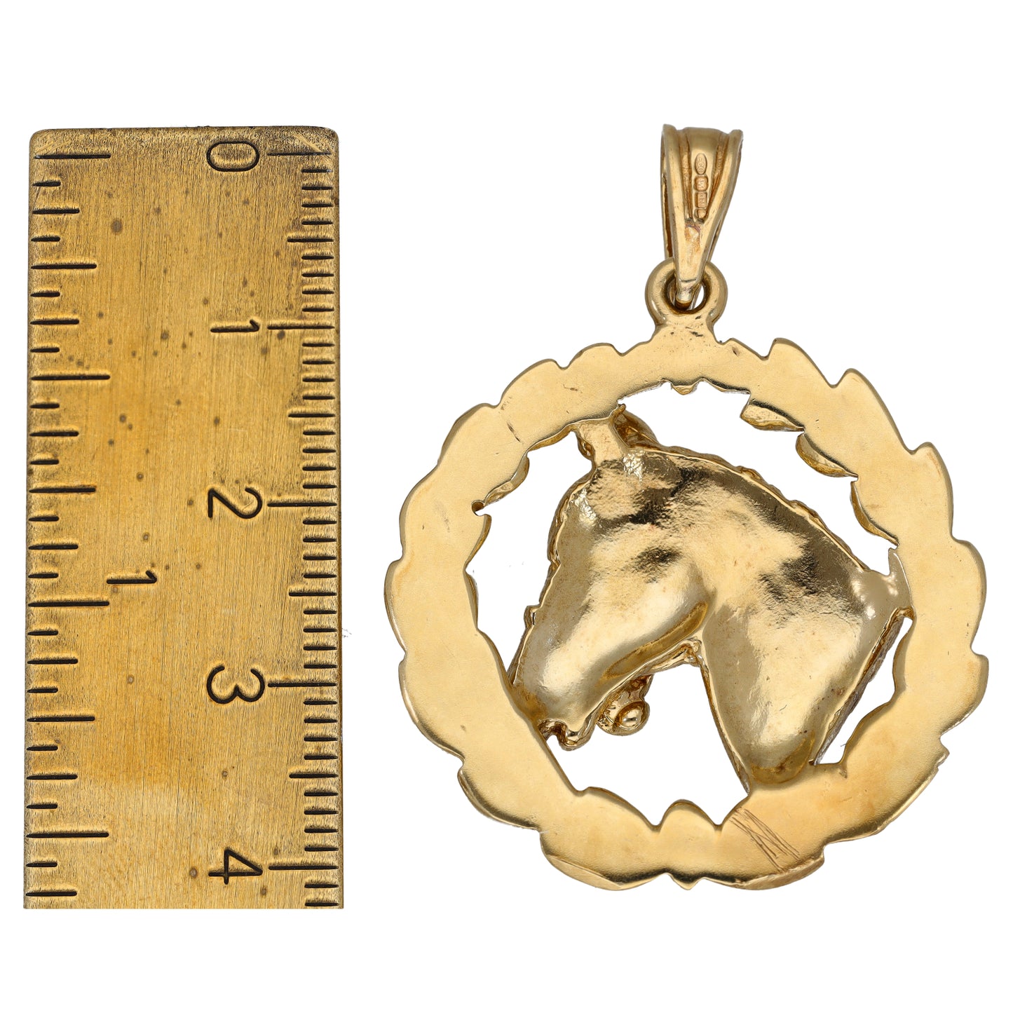9ct Gold Horse Pendant