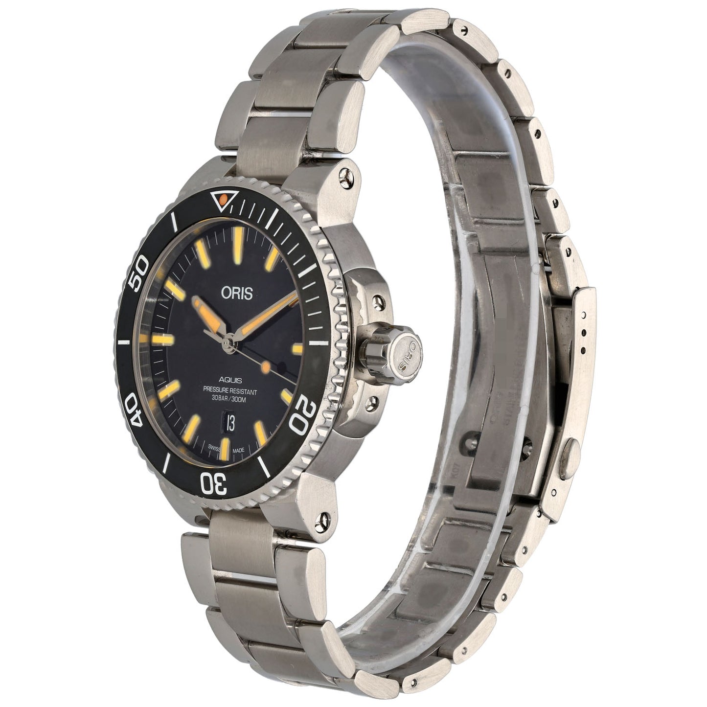 Oris Aquis 7730 43.5mm Stainless Steel Watch
