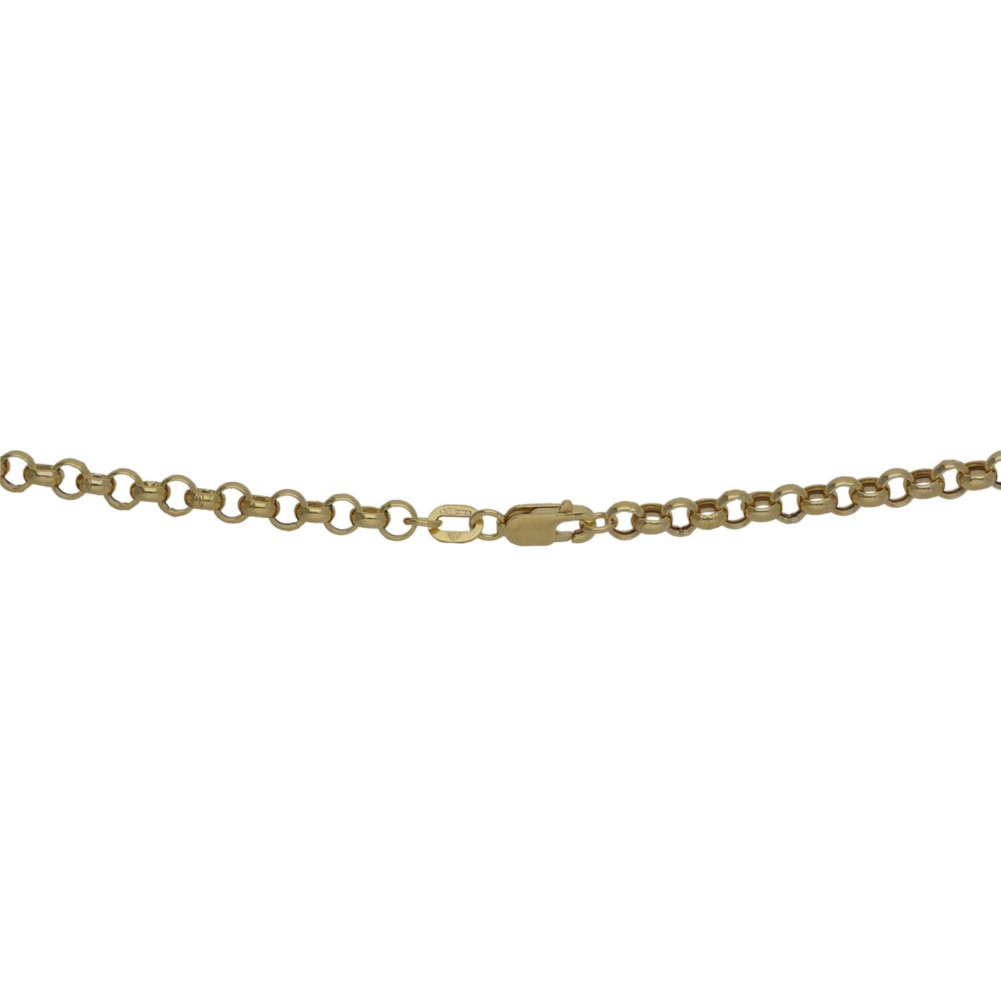 9ct Gold Belcher Chain 20"