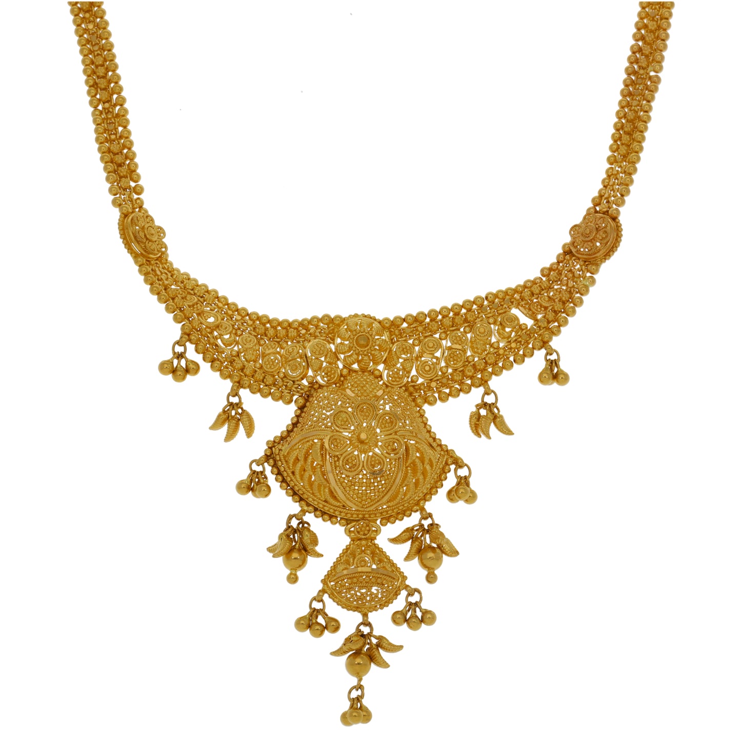 22ct Gold Fancy Necklace 16"