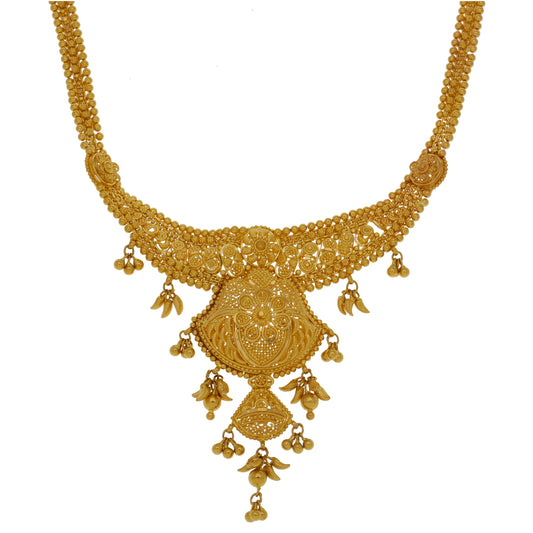 22ct Gold Fancy Necklace 16"