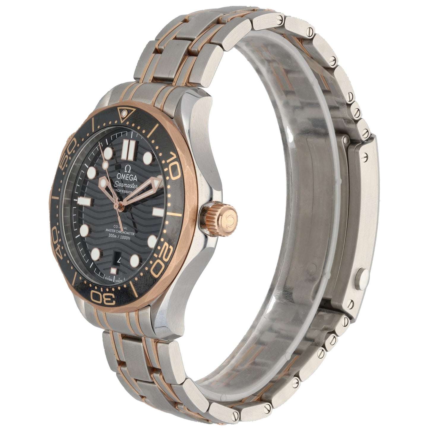 Omega Seamaster 210.20.42.20.01.001 42mm Bi-Colour Watch (Ex-Display)