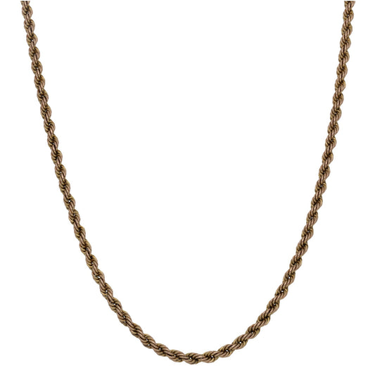 9ct Gold Rope Chain 20"