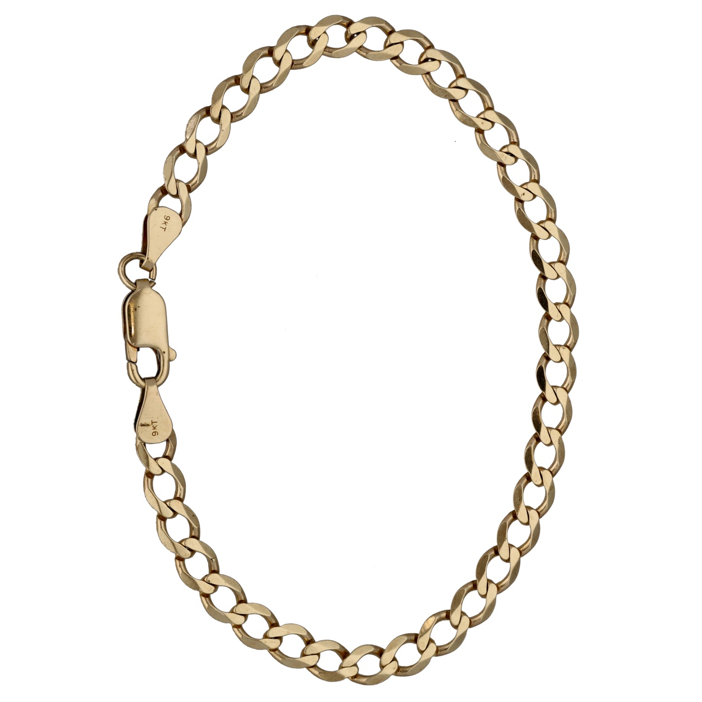 9ct Gold Curb Bracelet