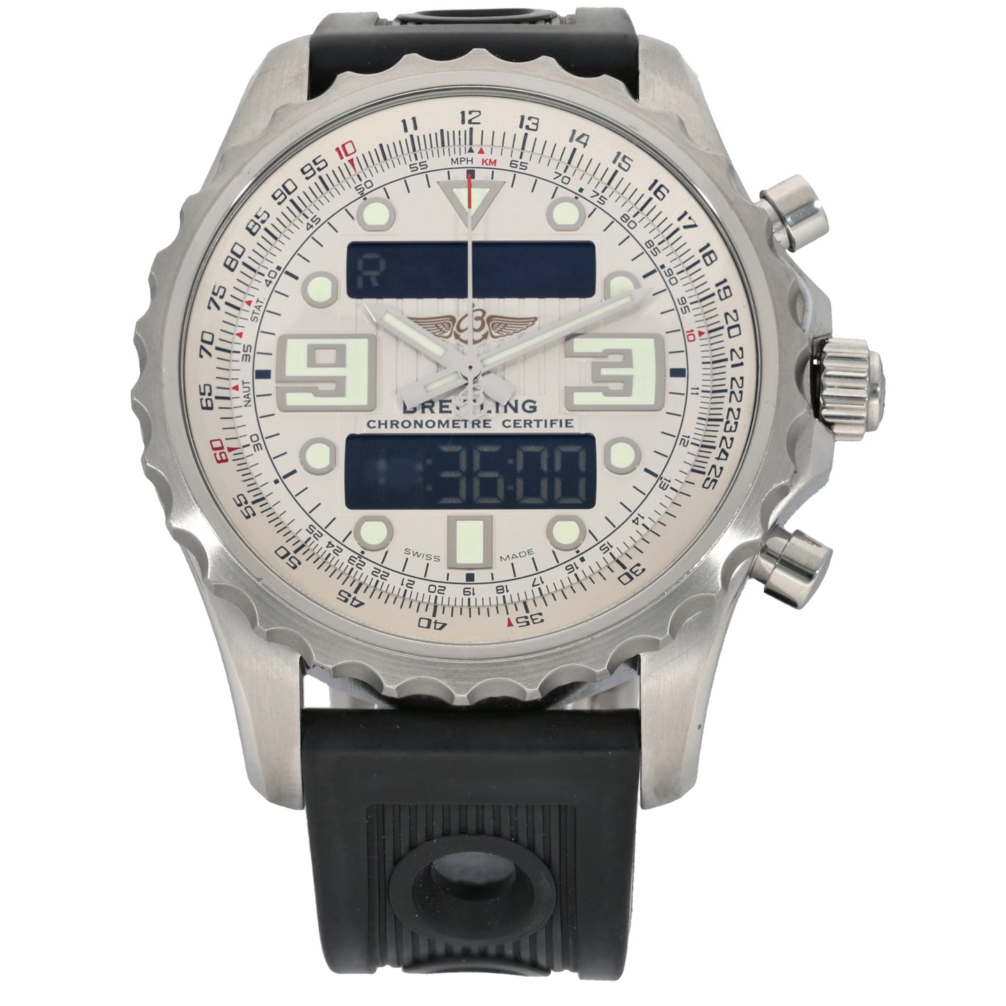 Breitling Chronospace A78365 48mm Stainless Steel Watch