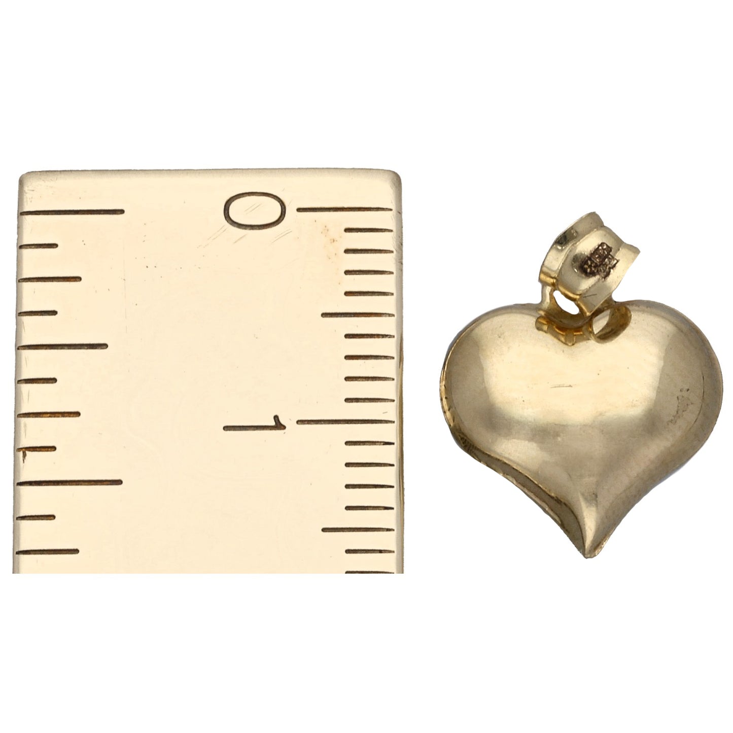 New 14ct Gold Heart Pendant