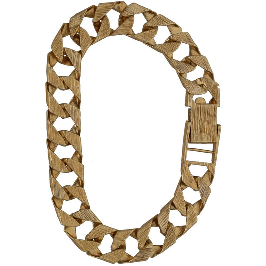 9ct Gold Curb Bracelet