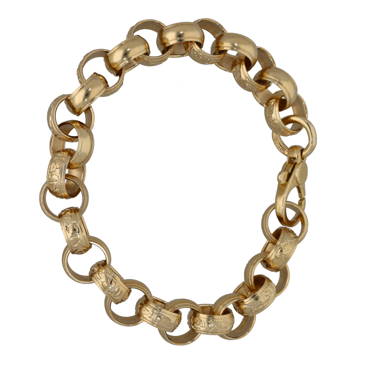 9ct Gold Belcher Bracelet