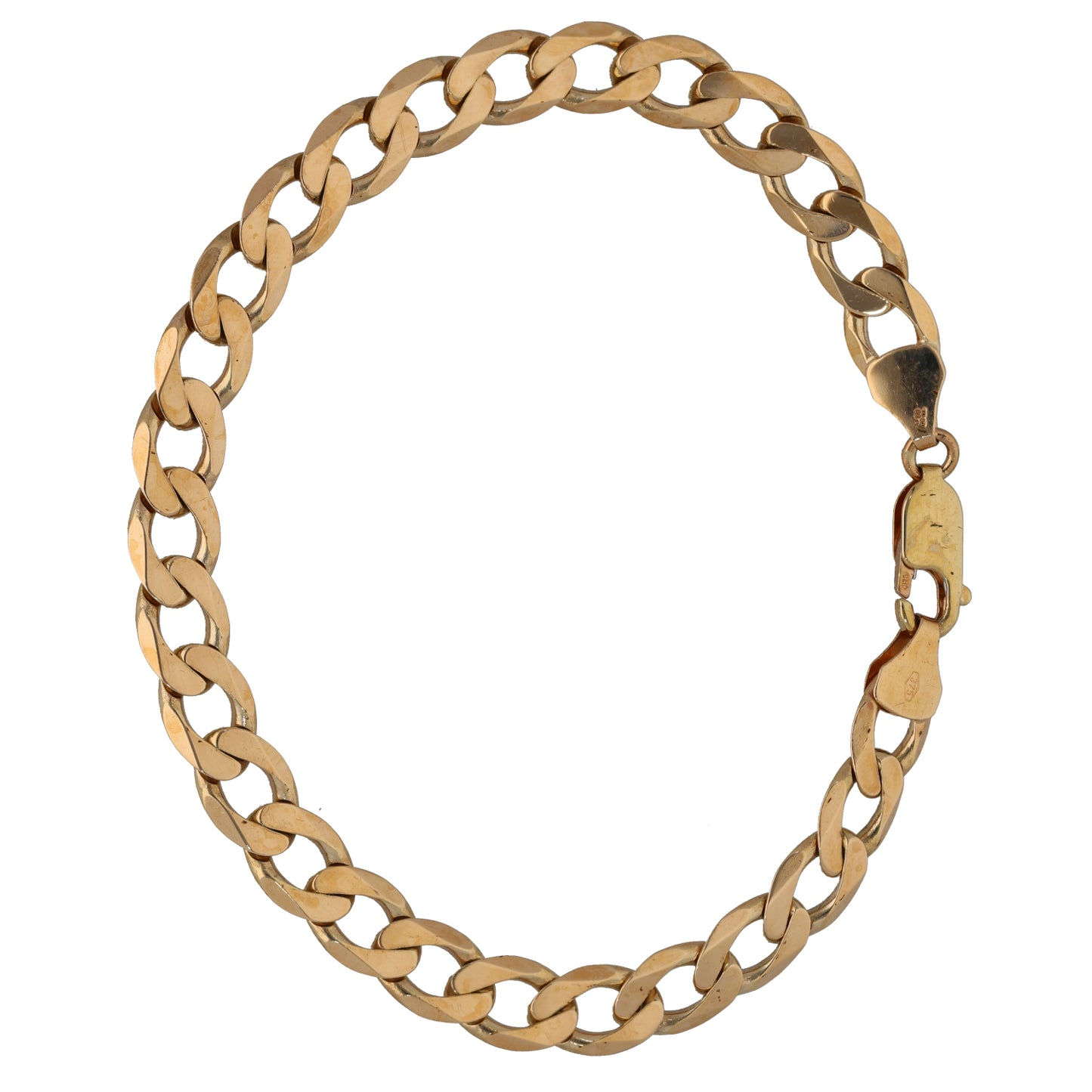 9ct Gold Curb Bracelet