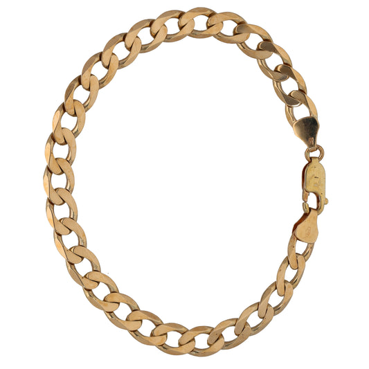 9ct Gold Curb Bracelet