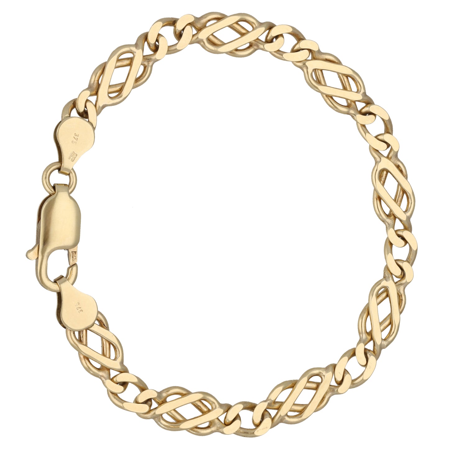 9ct Gold Fancy Bracelet