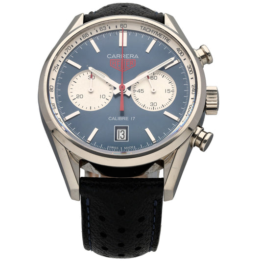 Tag Heuer Carrera Limited Edition CV211A 41mm Stainless Steel Watch