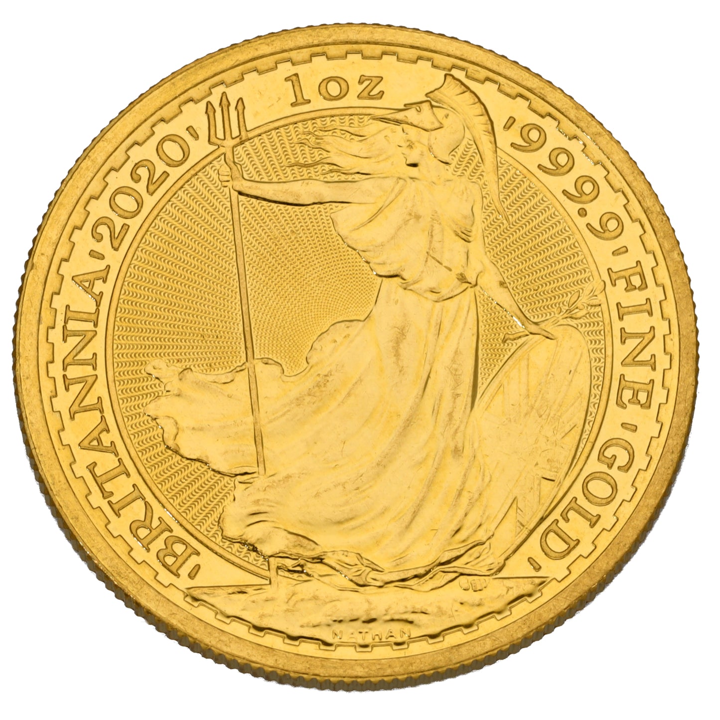24ct Gold Queen Elizabeth II 1 OZ Britannia Coin 2020