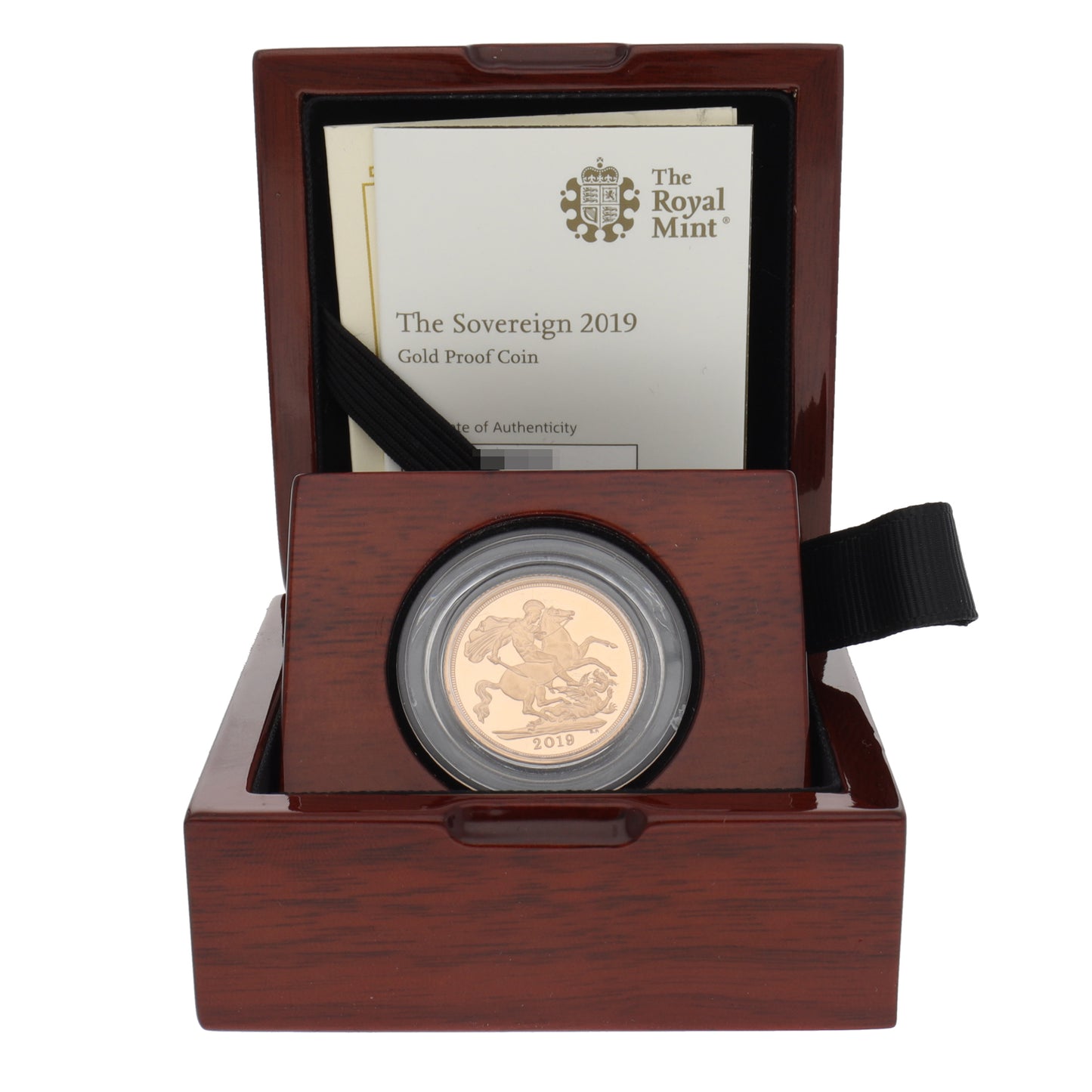 22ct Gold Queen Elizabeth II Full Sovereign Coin 2019
