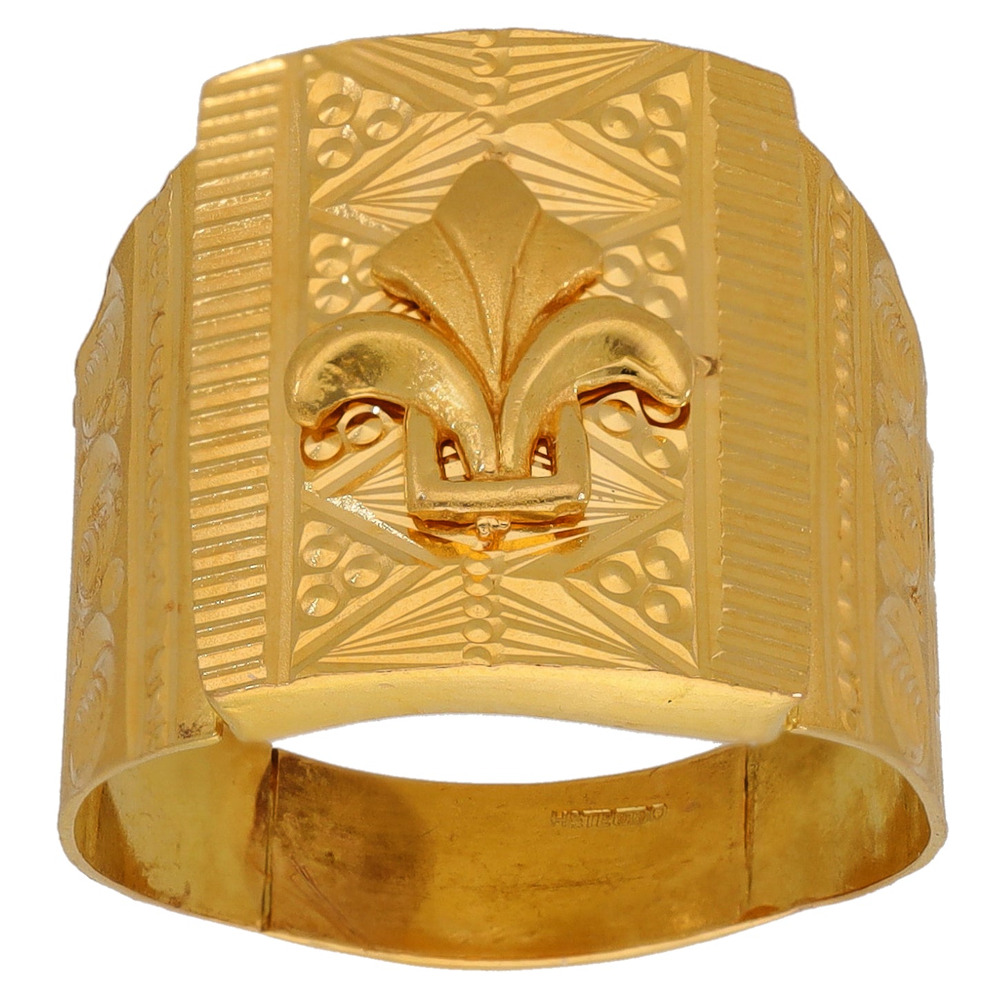 22ct Gold Alternative Ring Size S