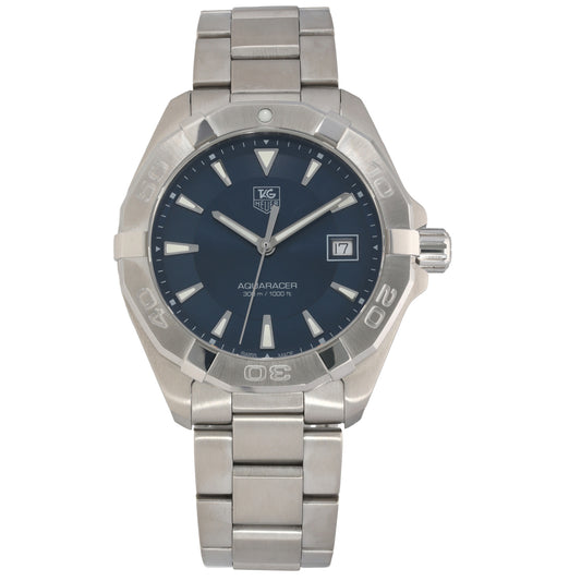 Tag Heuer Aquaracer WAY1112 41mm Stainless Steel Watch