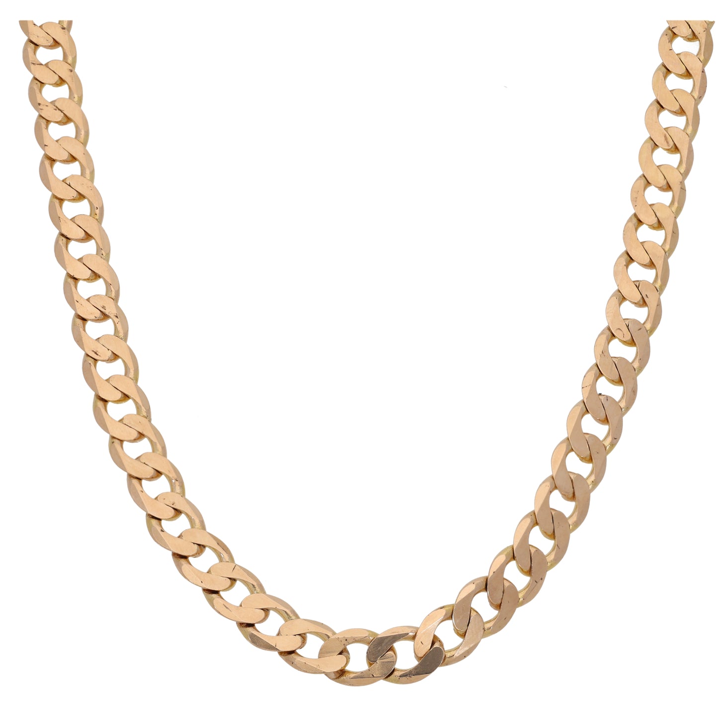 9ct Gold Curb Chain 24"