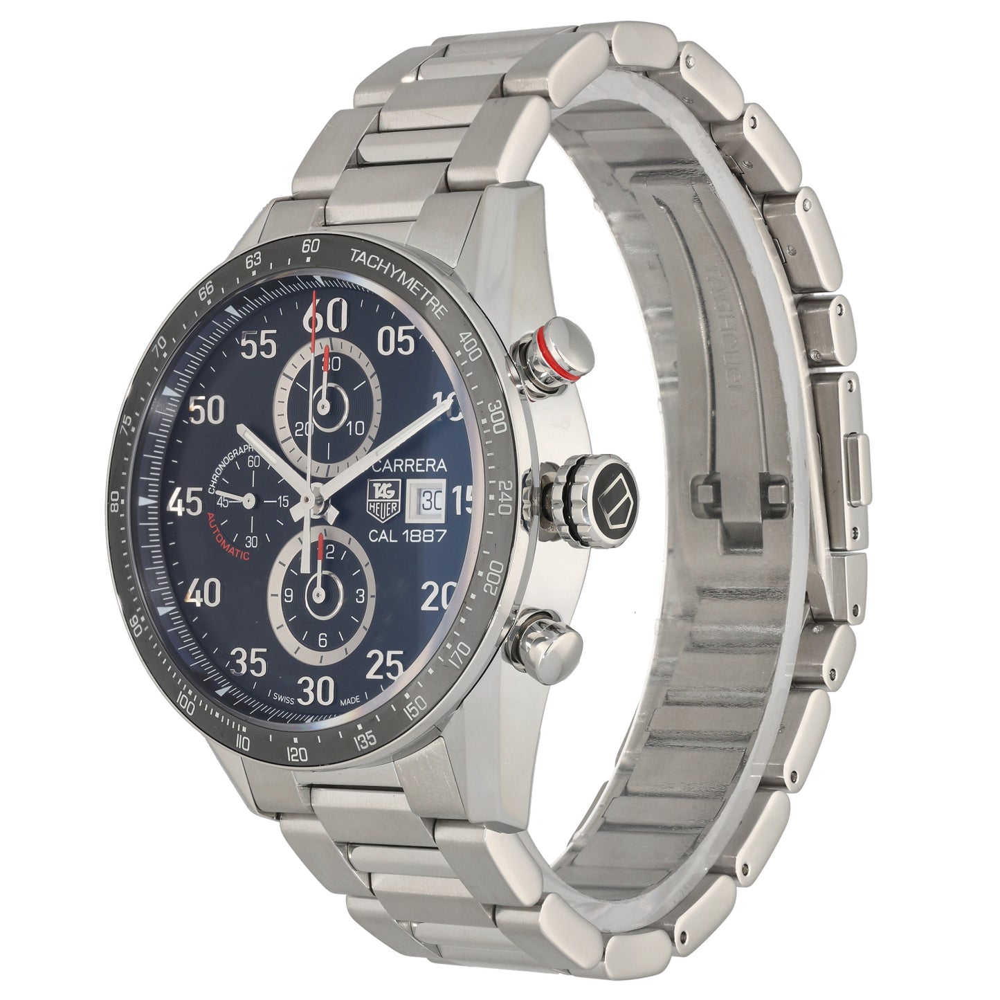 Tag Heuer Carrera CAR2A10-4 44mm Stainless Steel Watch