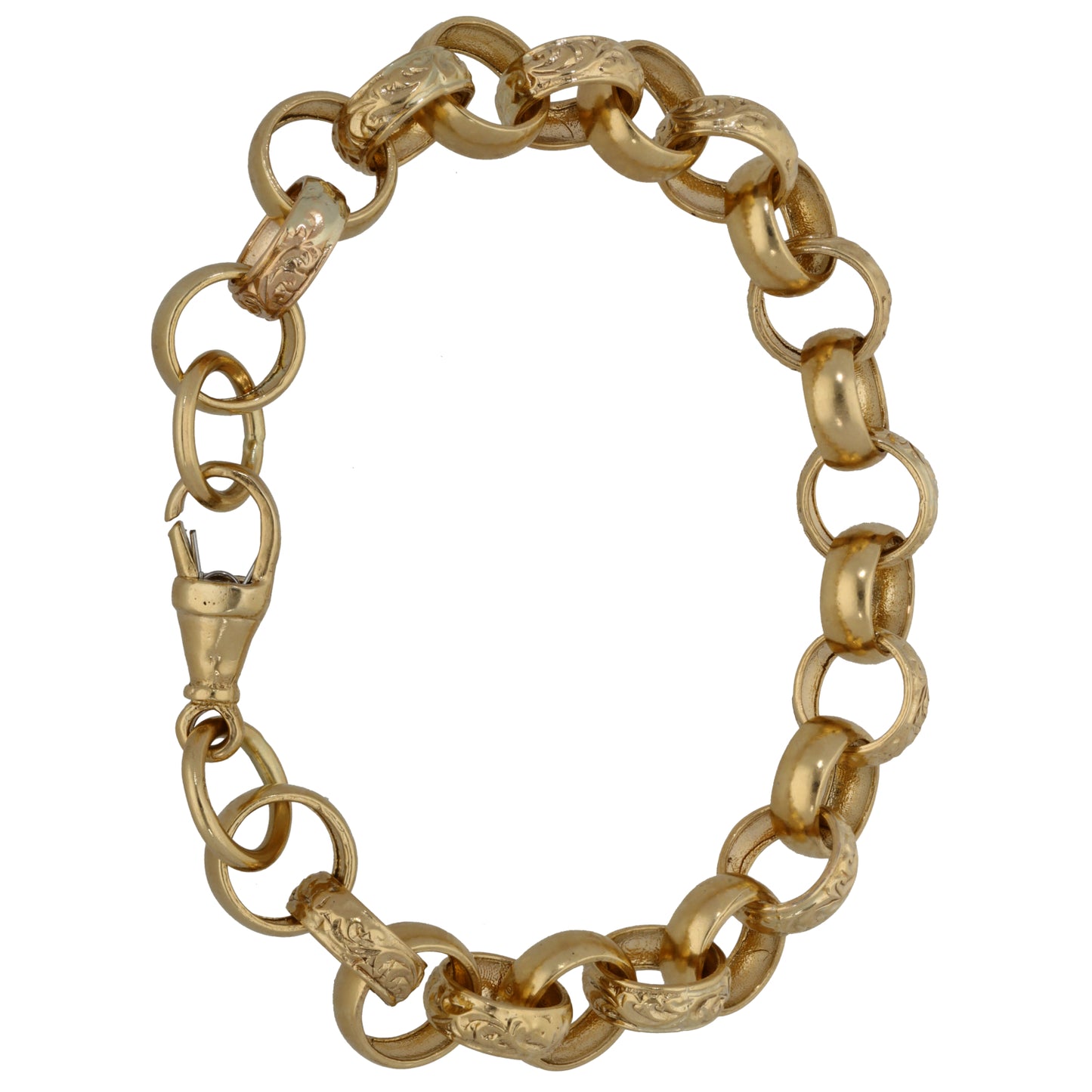 9ct Gold Belcher Bracelet