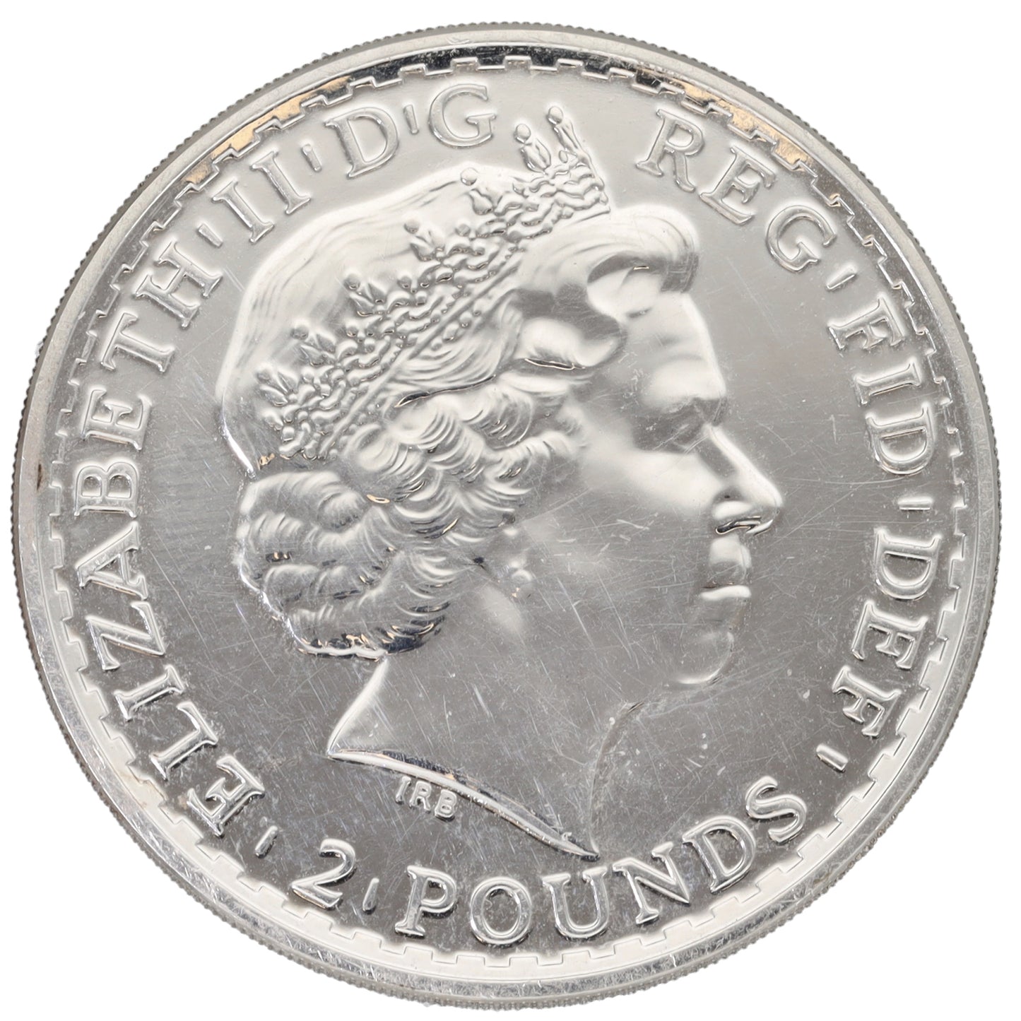Fine Silver Queen Elizabeth II 1 OZ Britannia Coin 2013