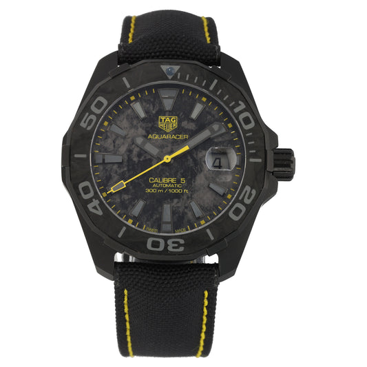 Tag Heuer Aquaracer WBD218B 41mm Titanium Carbon Watch