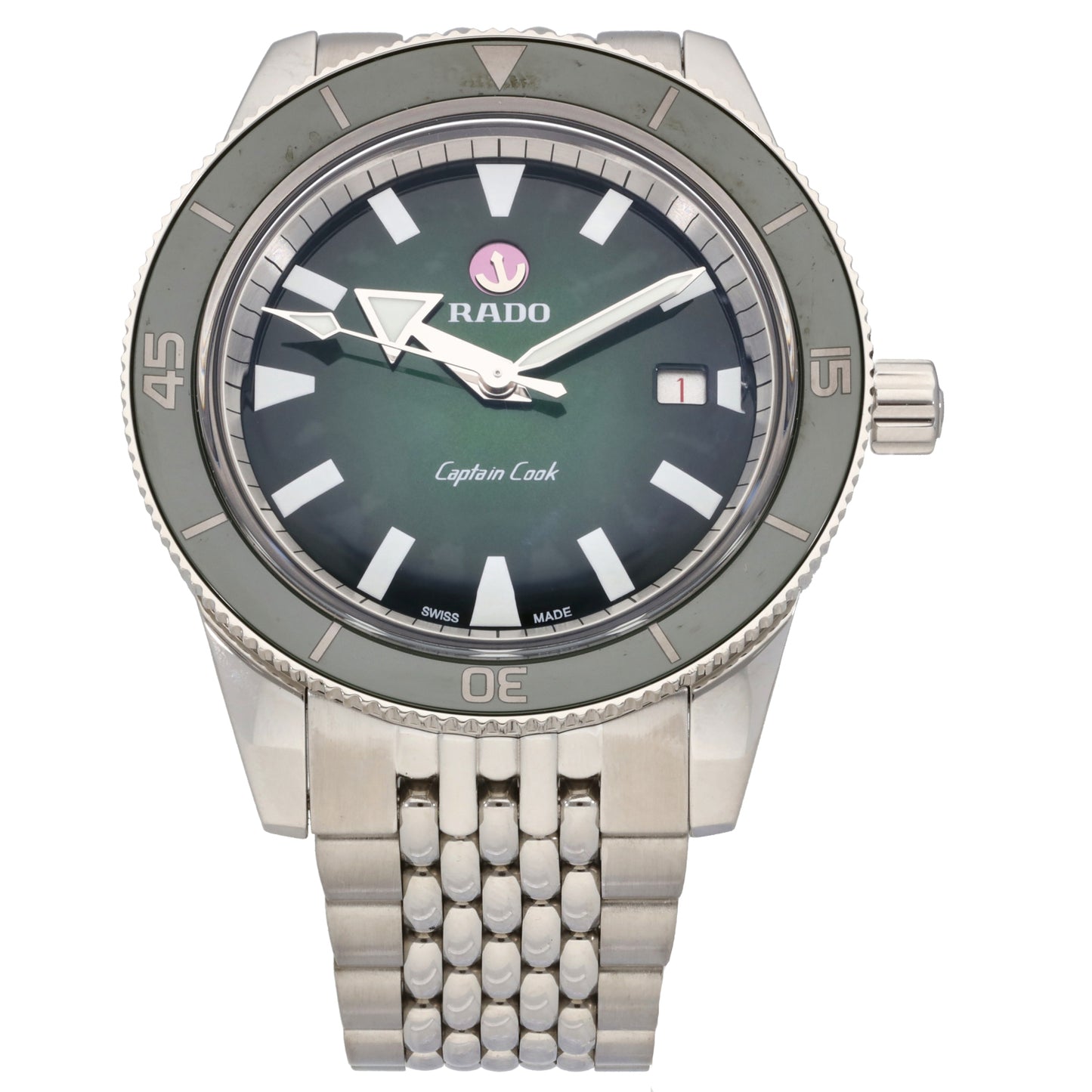 Rado Captain Cook 763.0505.3 42mm Stainless Steel Watch