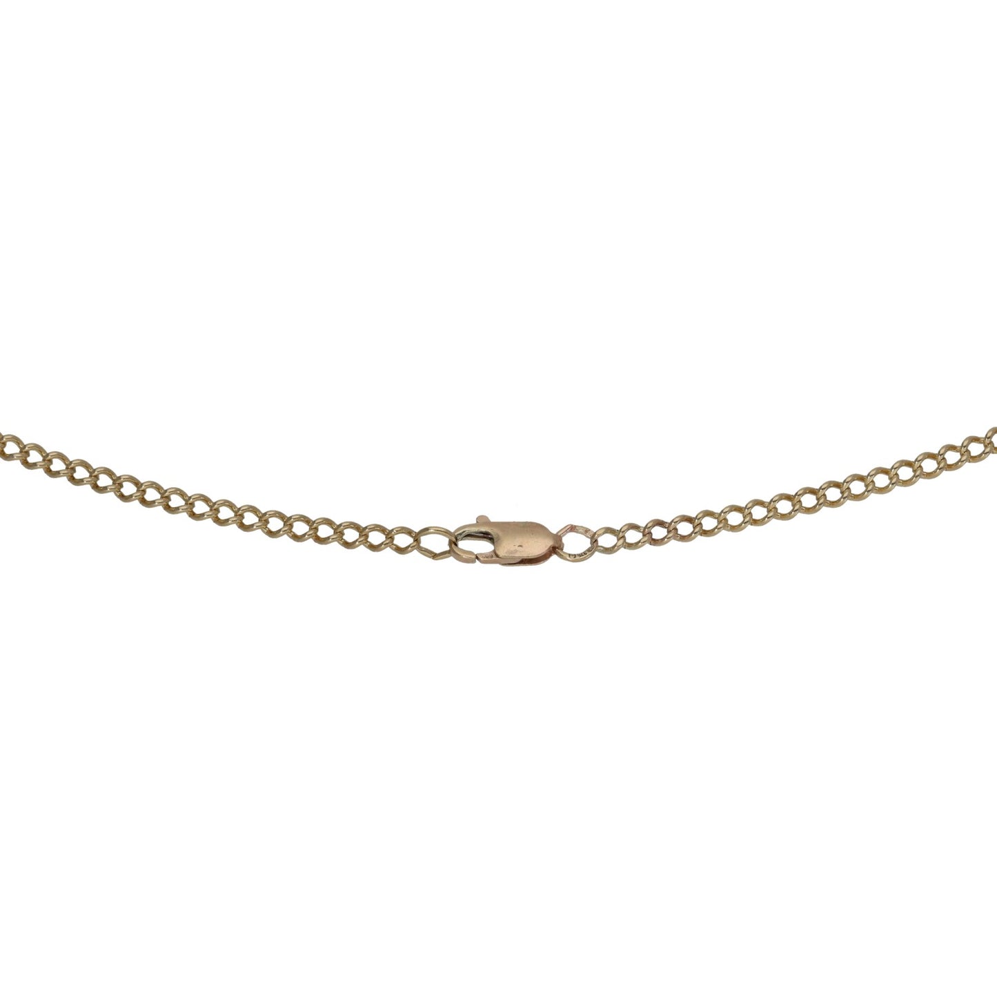 9ct Gold Curb Chain 24"