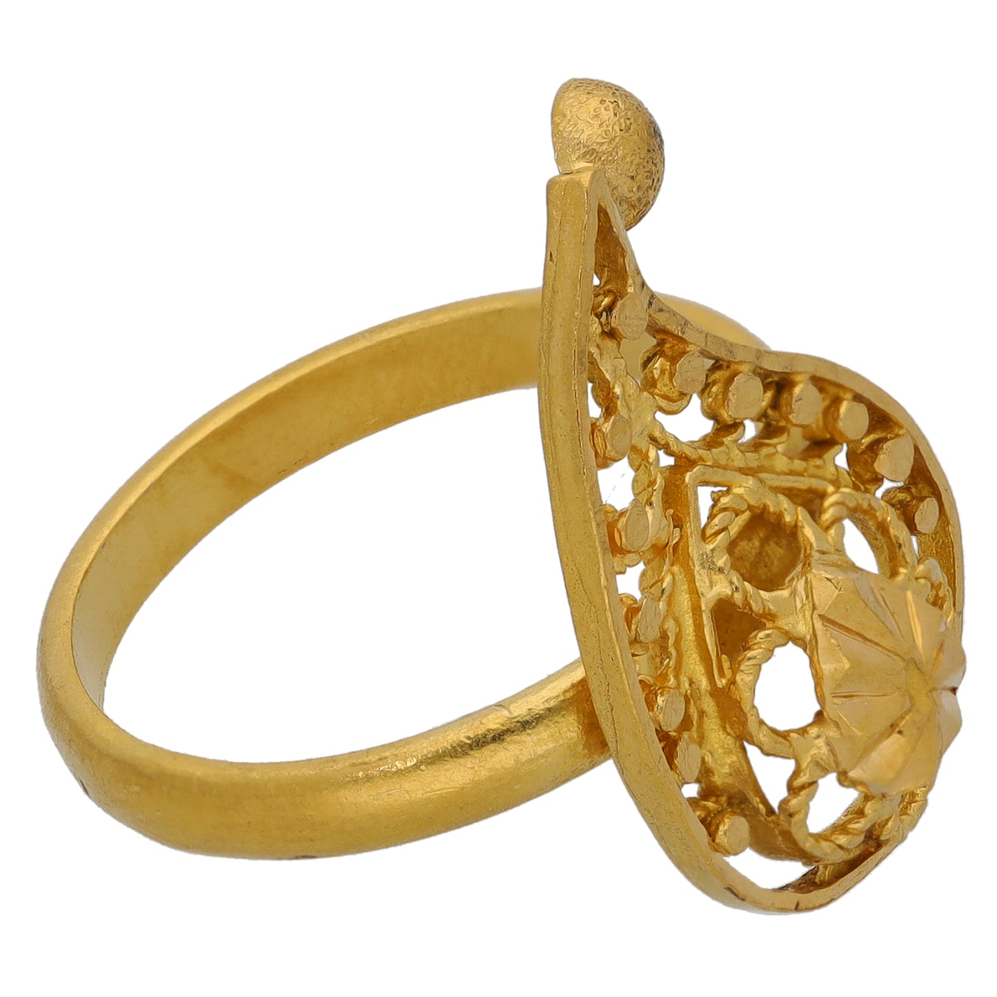 22ct Gold Alternative Ring Size O