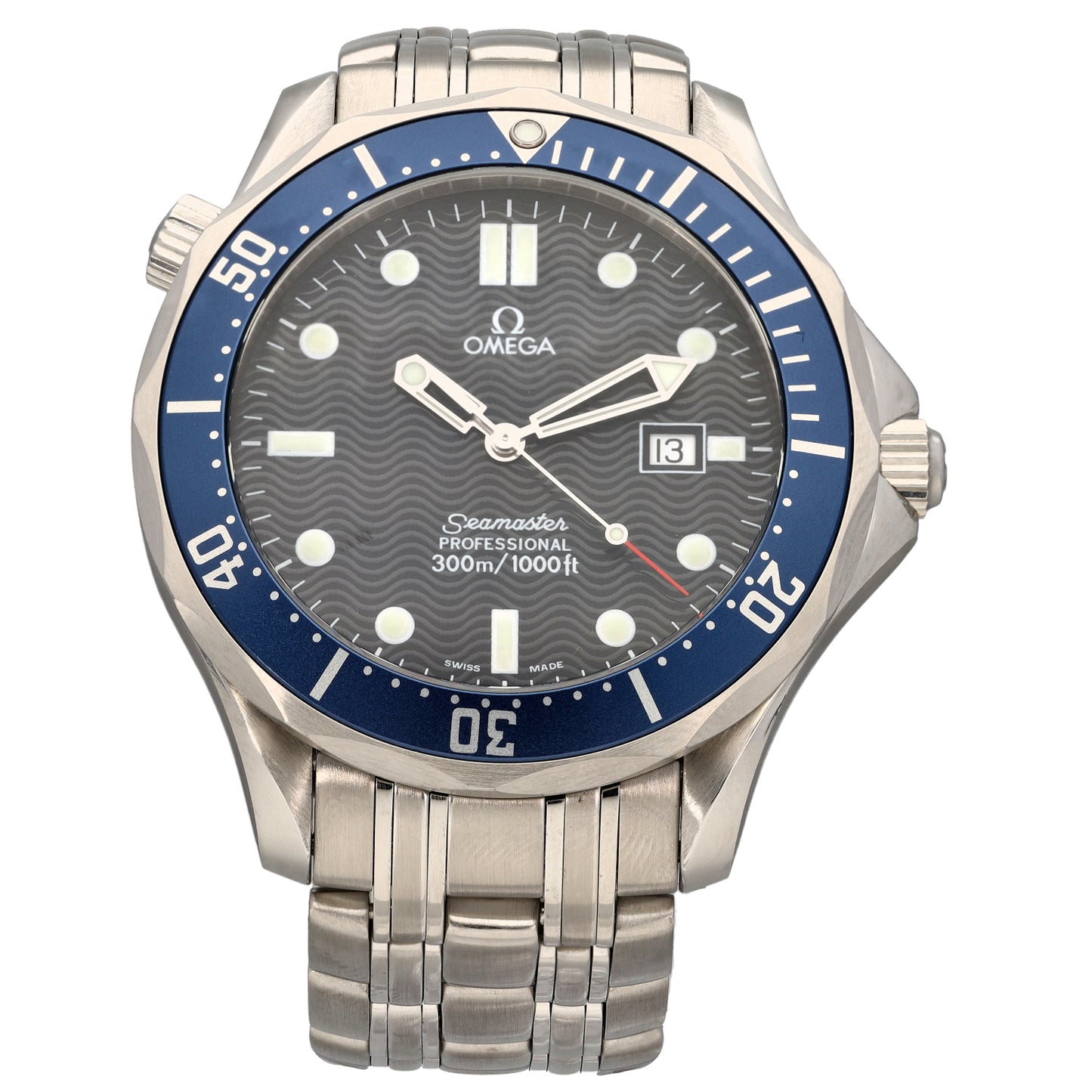 Omega Seamaster 41mm Stainless Steel Watch