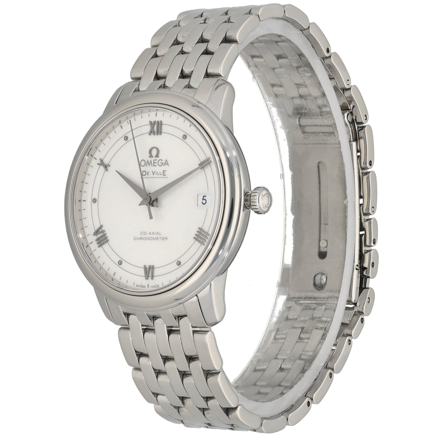 Omega De Ville Prestige 424.10.37.20.04.001 36.8mm Stainless Steel Watch