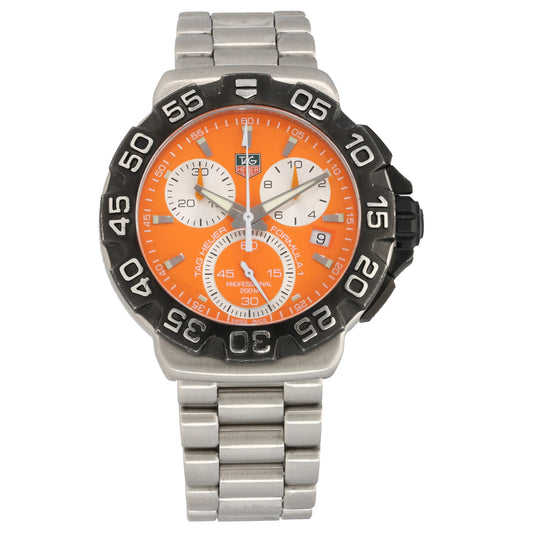 Tag Heuer Formula 1 CAH1113 41mm Stainless Steel Watch