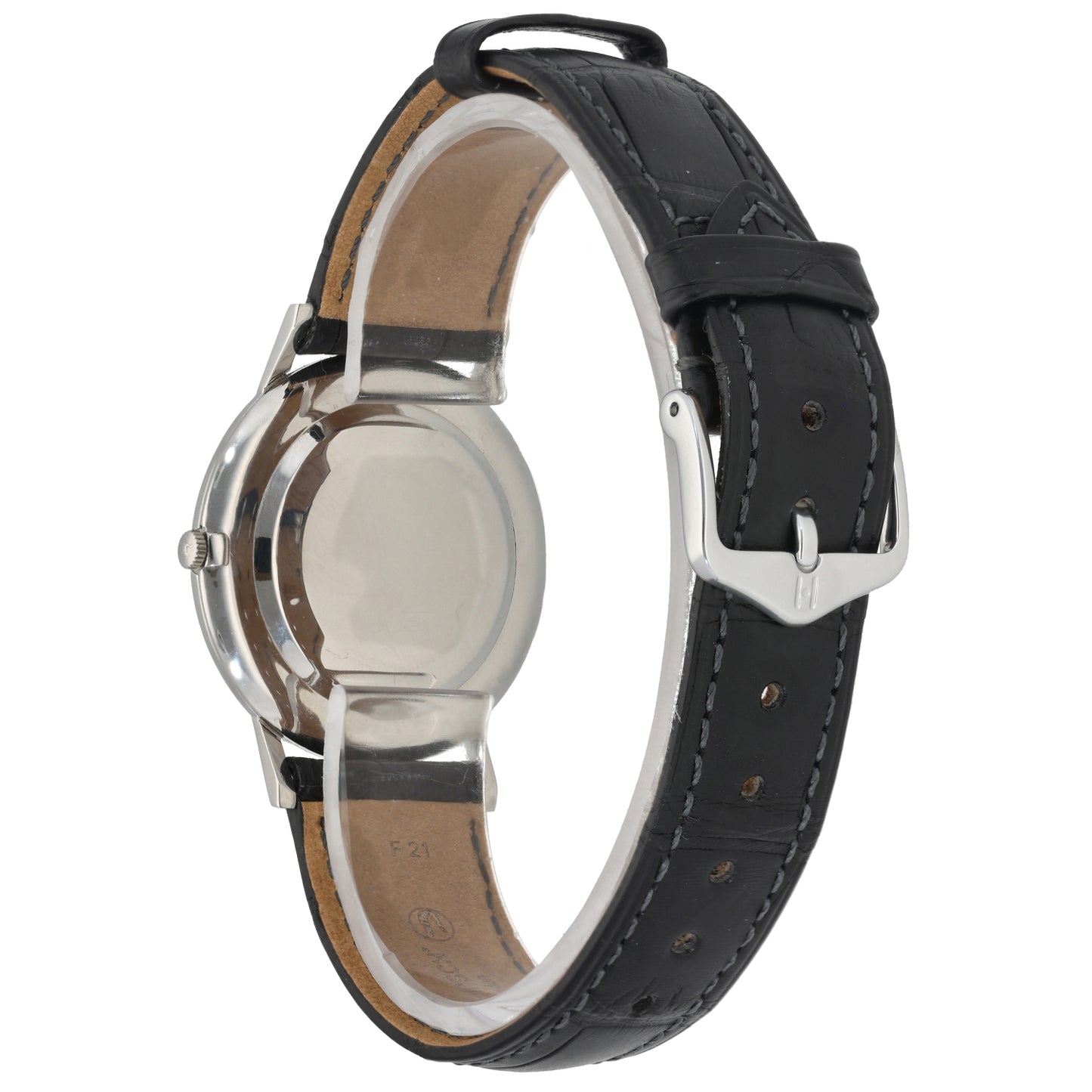 Jaeger-leCoultre Vintage 34mm Stainless Steel Watch