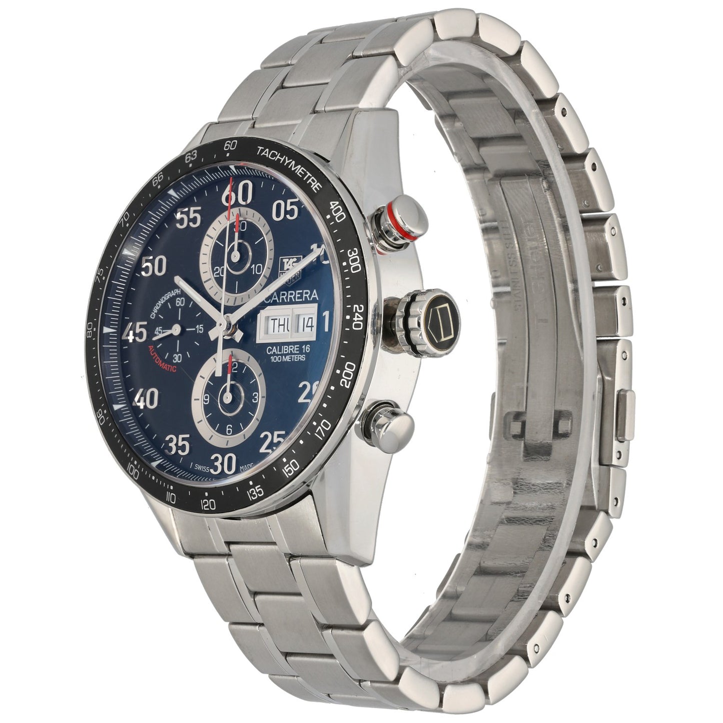 Tag Heuer Carrera CV2A10 43mm Stainless Steel Watch