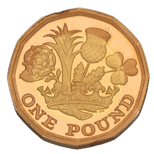 22ct Gold Nations Of The Crown One Pound Coin 2017