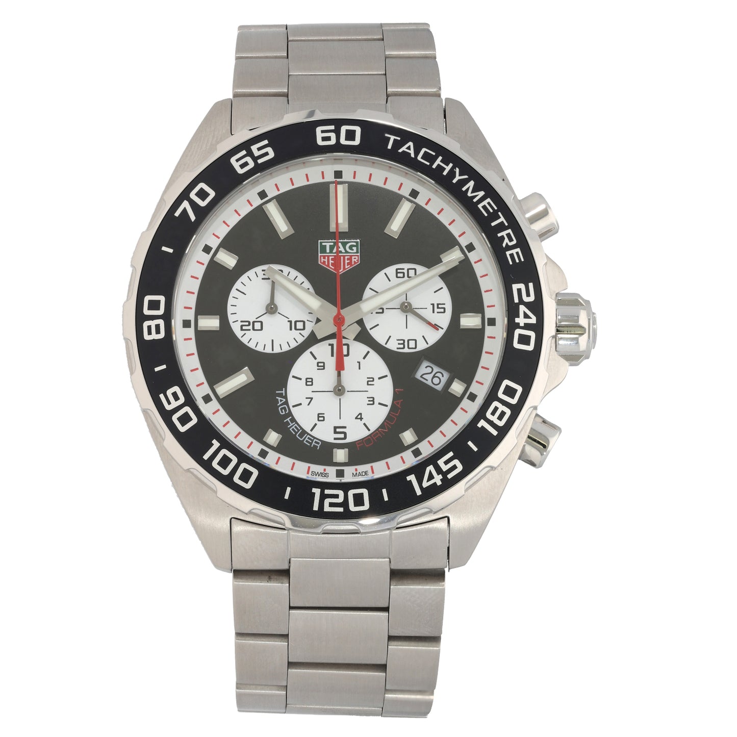 Tag Heuer Formula 1 CAZ101E 43mm Stainless Steel Watch